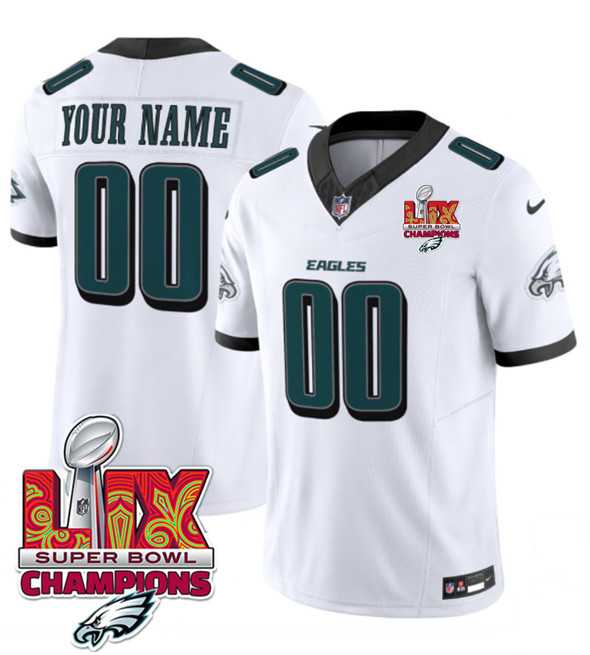 Men & Women & Youth Philadelphia Eagles Active Player Custom White 2025 Eagles Logo Super Bowl LIX Patch New F.U.S.E. Vapor Limited Stitched Jersey,We sell and wholesale Men & Women & Youth Philadelphia Eagles Active Player Custom White 2025 Eagles Logo Super Bowl LIX Patch New F.U.S.E. Vapor Limited Stitched Jersey on line form chian!